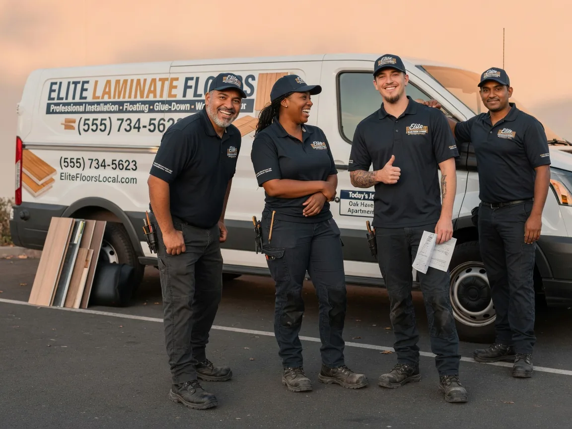 Laminate flooring installation company in Hubbard, OH